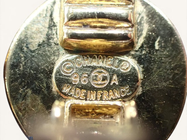 Chanel Pre-owned CC Turn Lock earrings