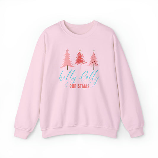 Pink Christmas Tree Sweatshirt