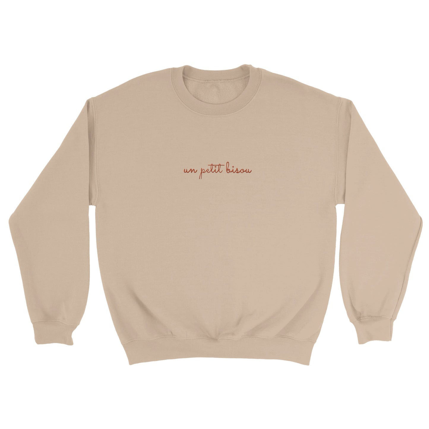 Un Petit Bisou Embroidered Sweatshirt
