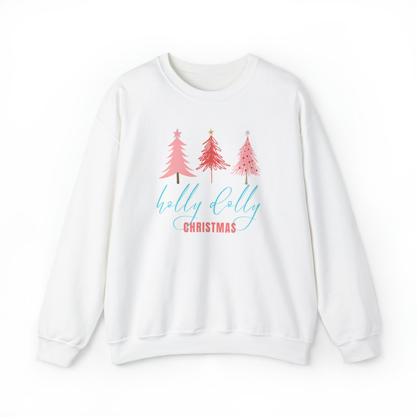Pink Christmas Tree Sweatshirt