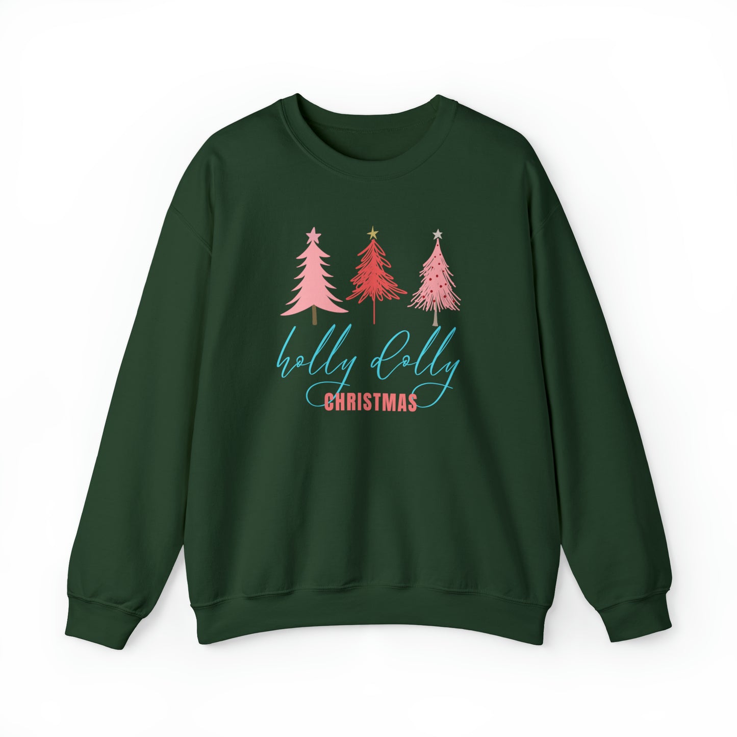 Pink Christmas Tree Sweatshirt