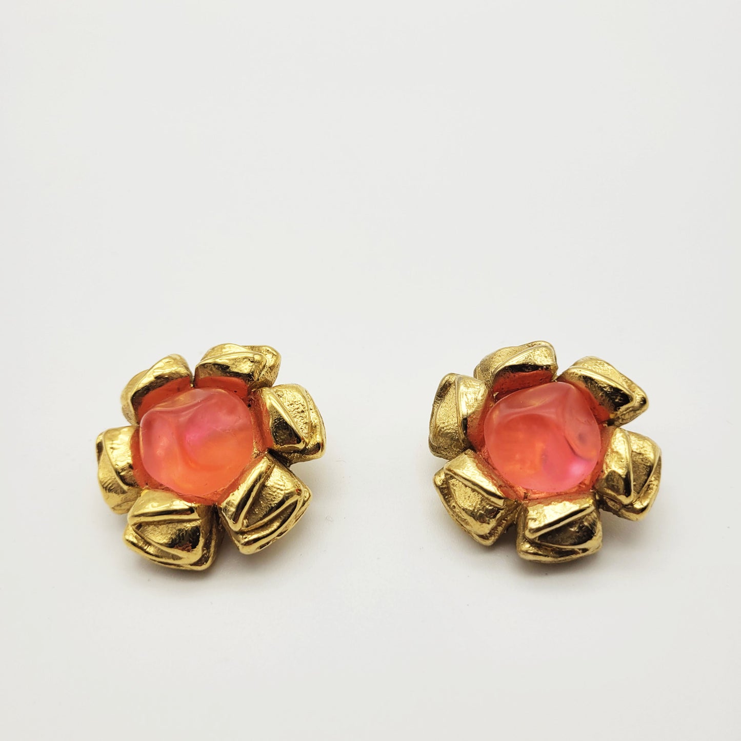 Jacky De G pink earrings
