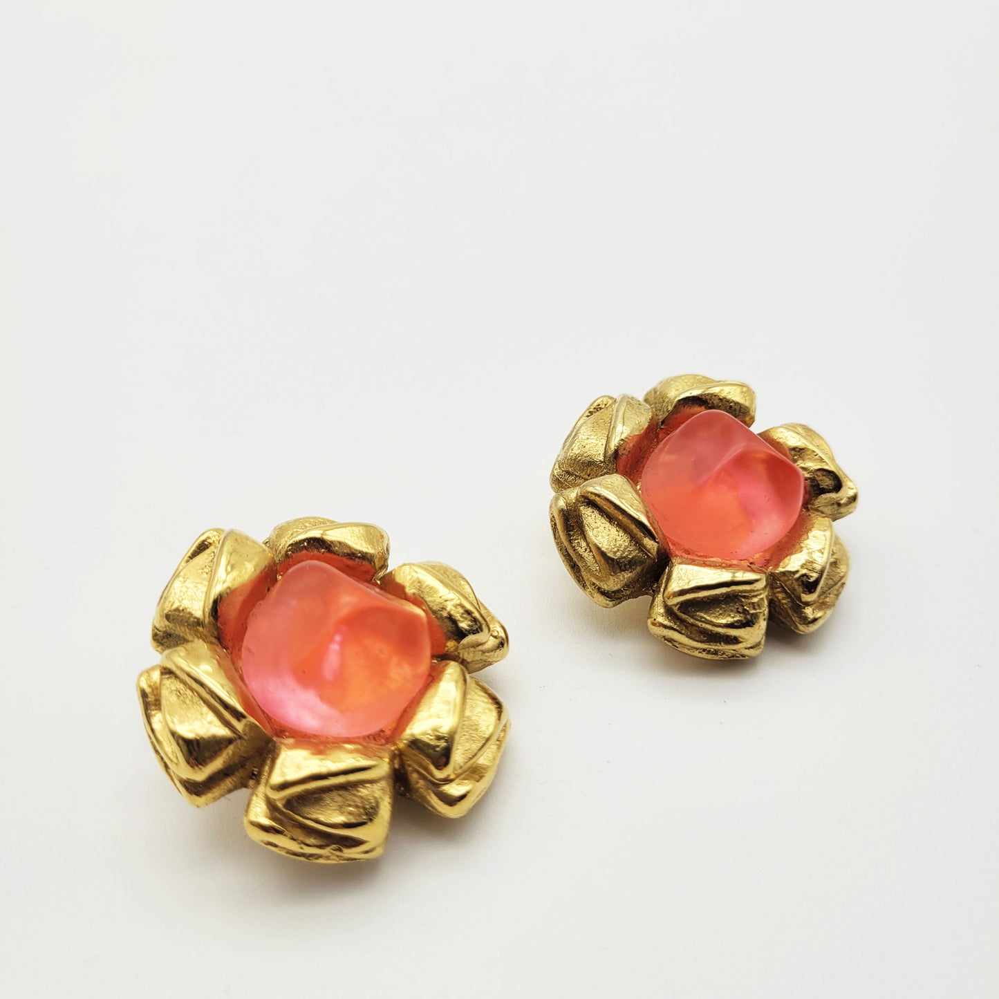 Jacky De G pink earrings