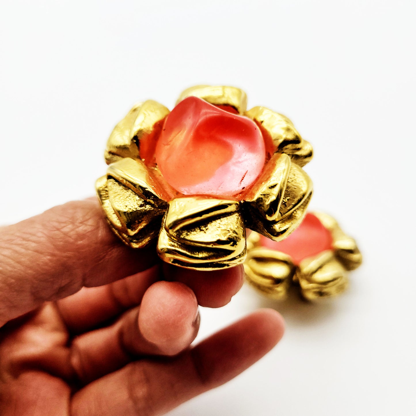 Jacky De G pink earrings