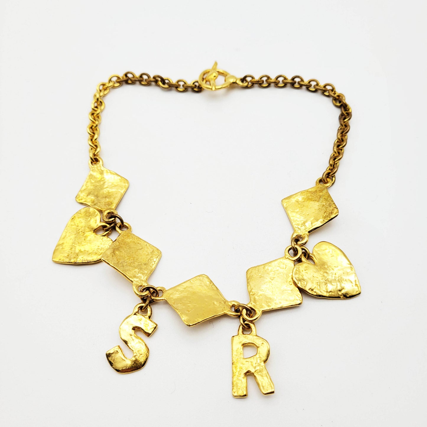 Vintage goldtone necklace Sonia Rykiel