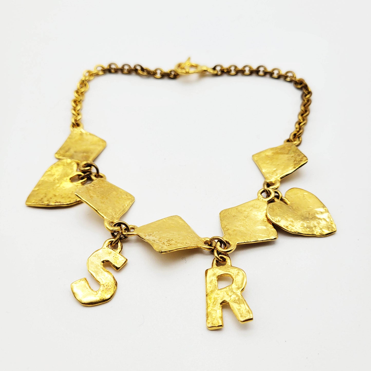 Vintage goldtone necklace Sonia Rykiel