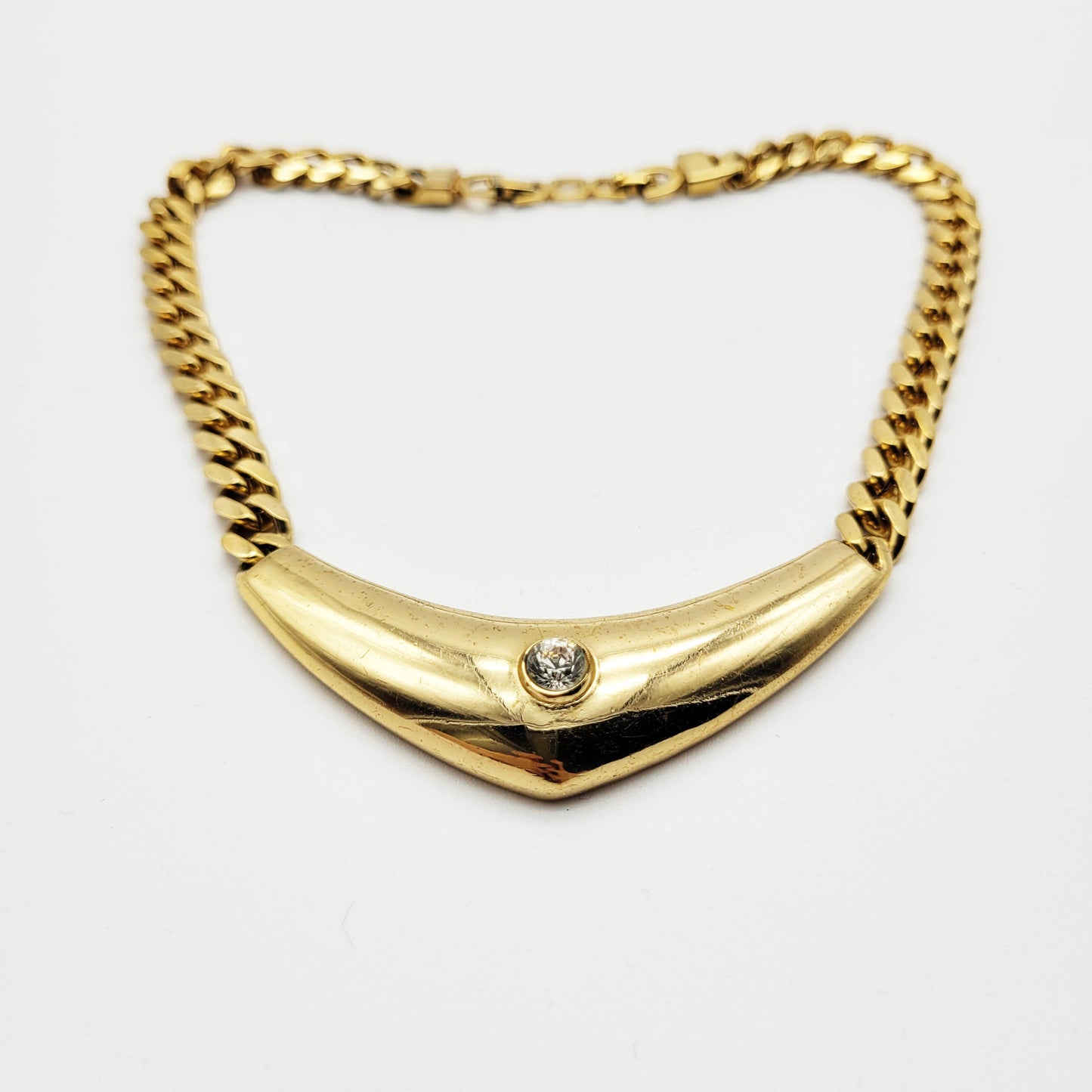 Vintage chain necklace Christian Dior