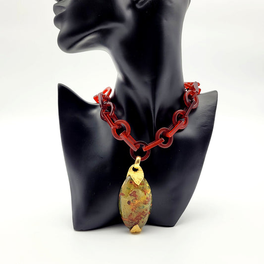 Vintage chain necklace Isaky