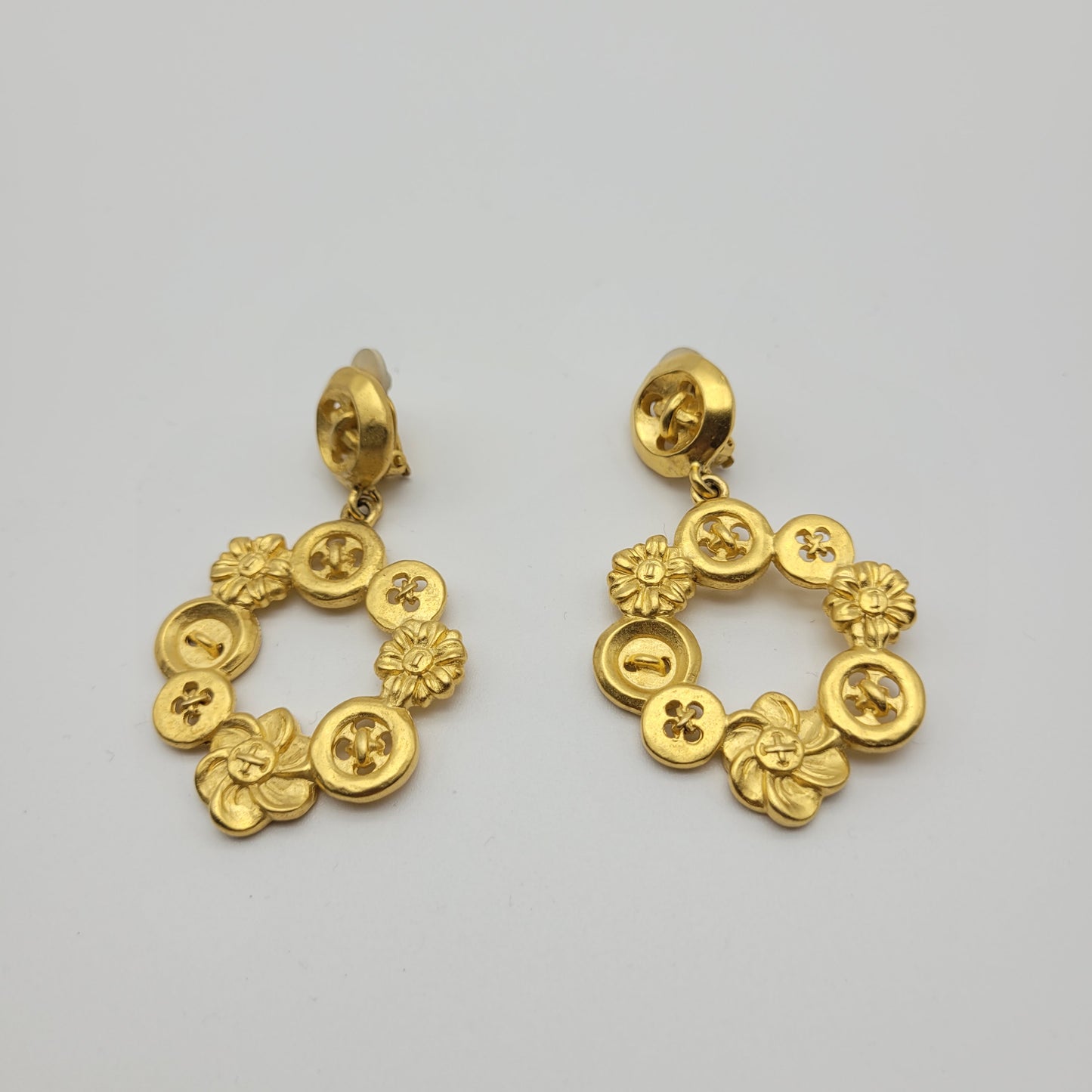 Vintage dangle earrings Karl Lagerfeld