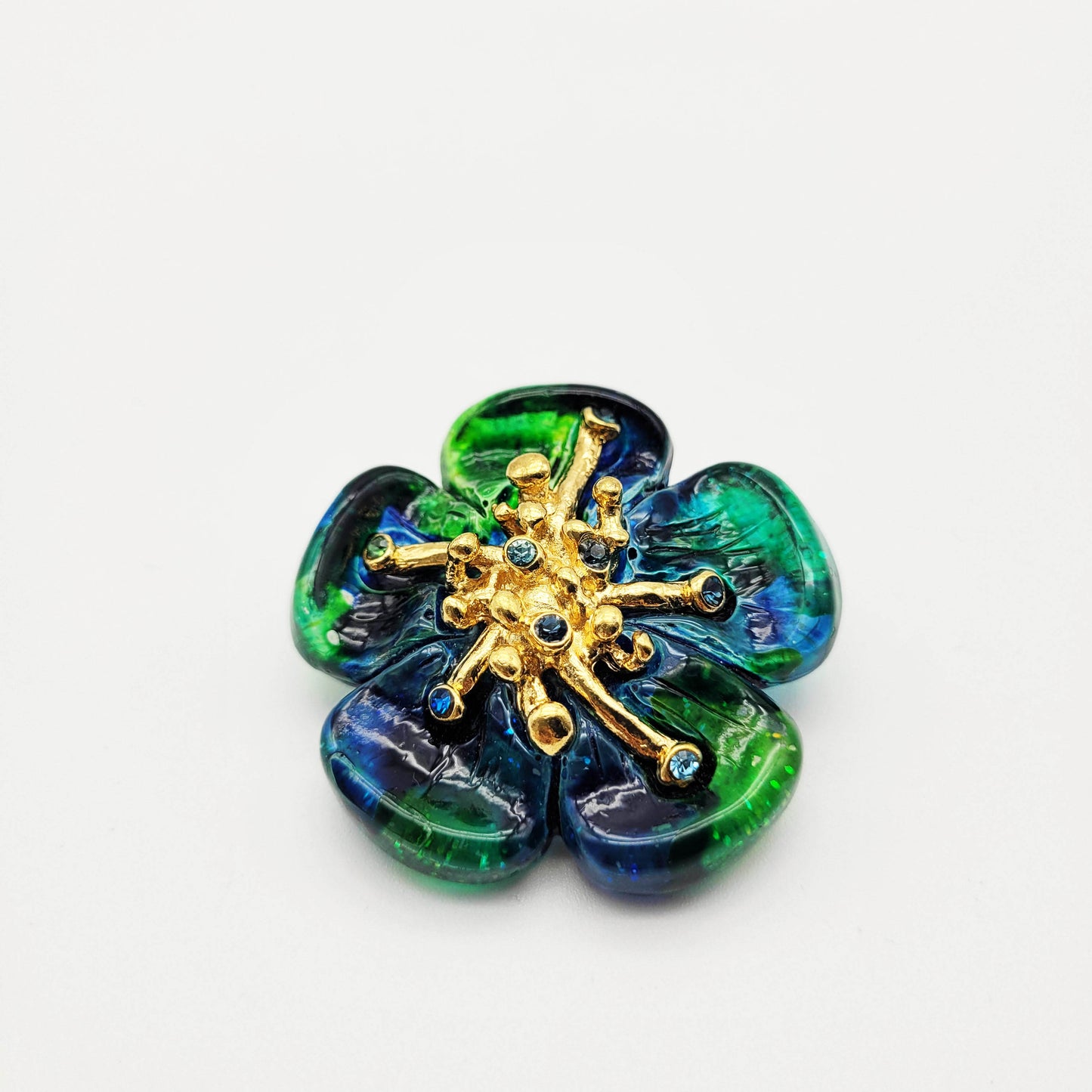 Vintage flower brooch