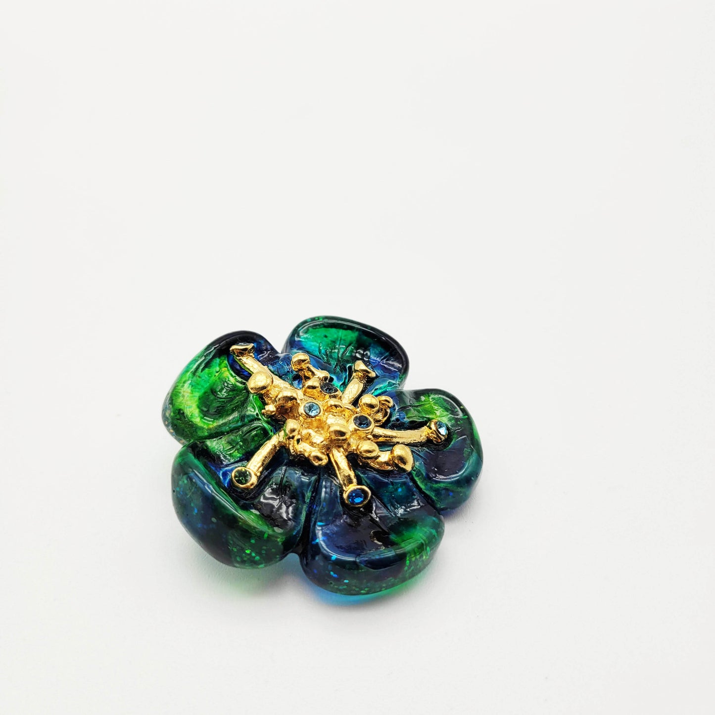 Vintage flower brooch