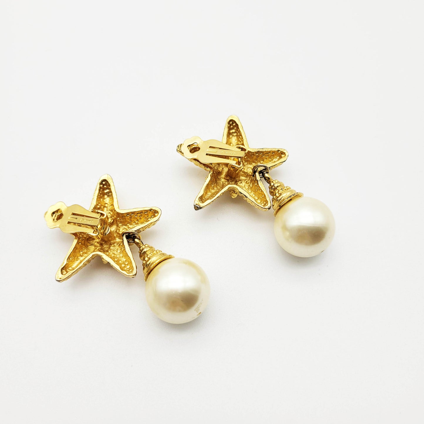 Vintage couture dangle earrings