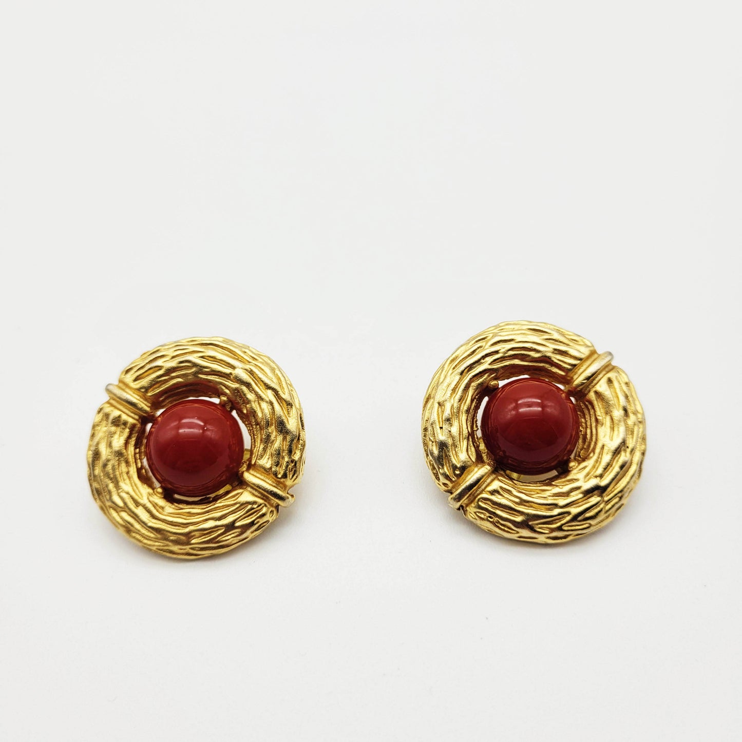 Vintage clip on earrings