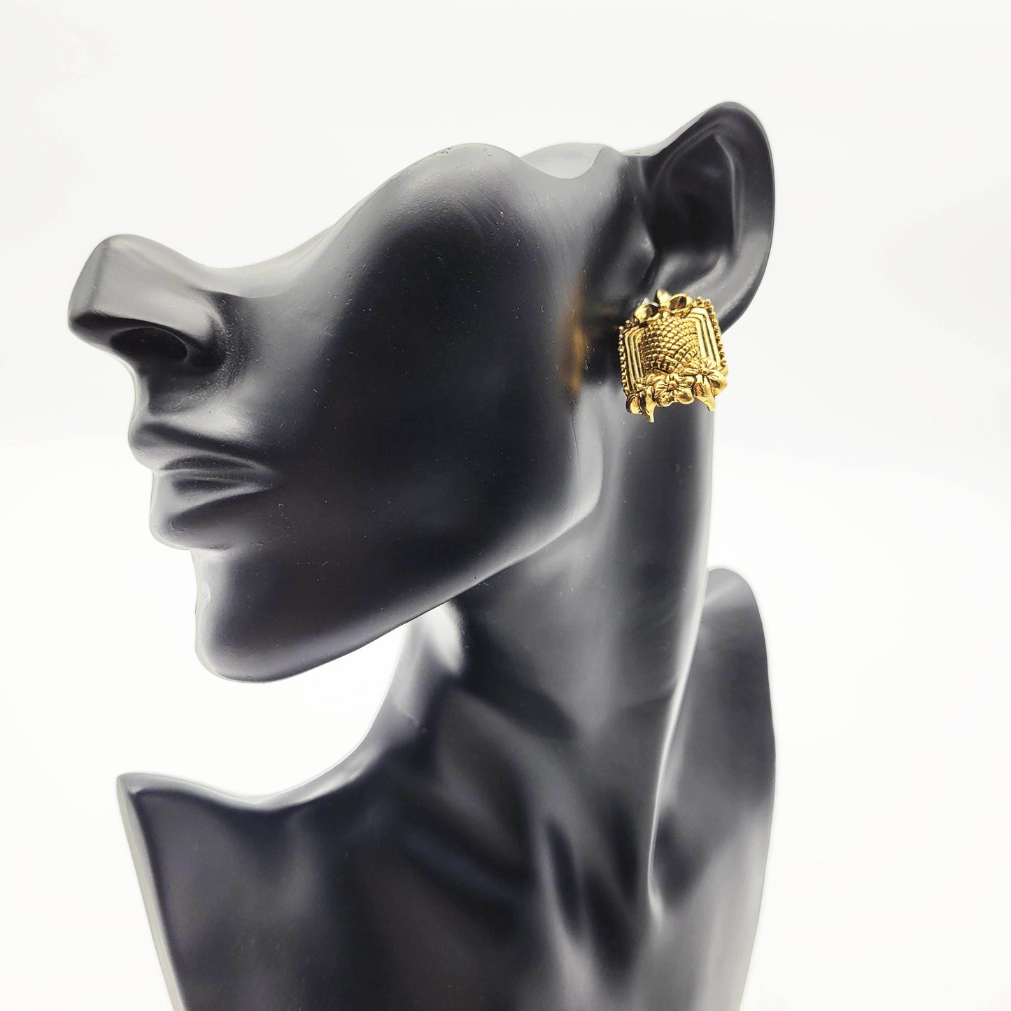 Vintage clip on earrings