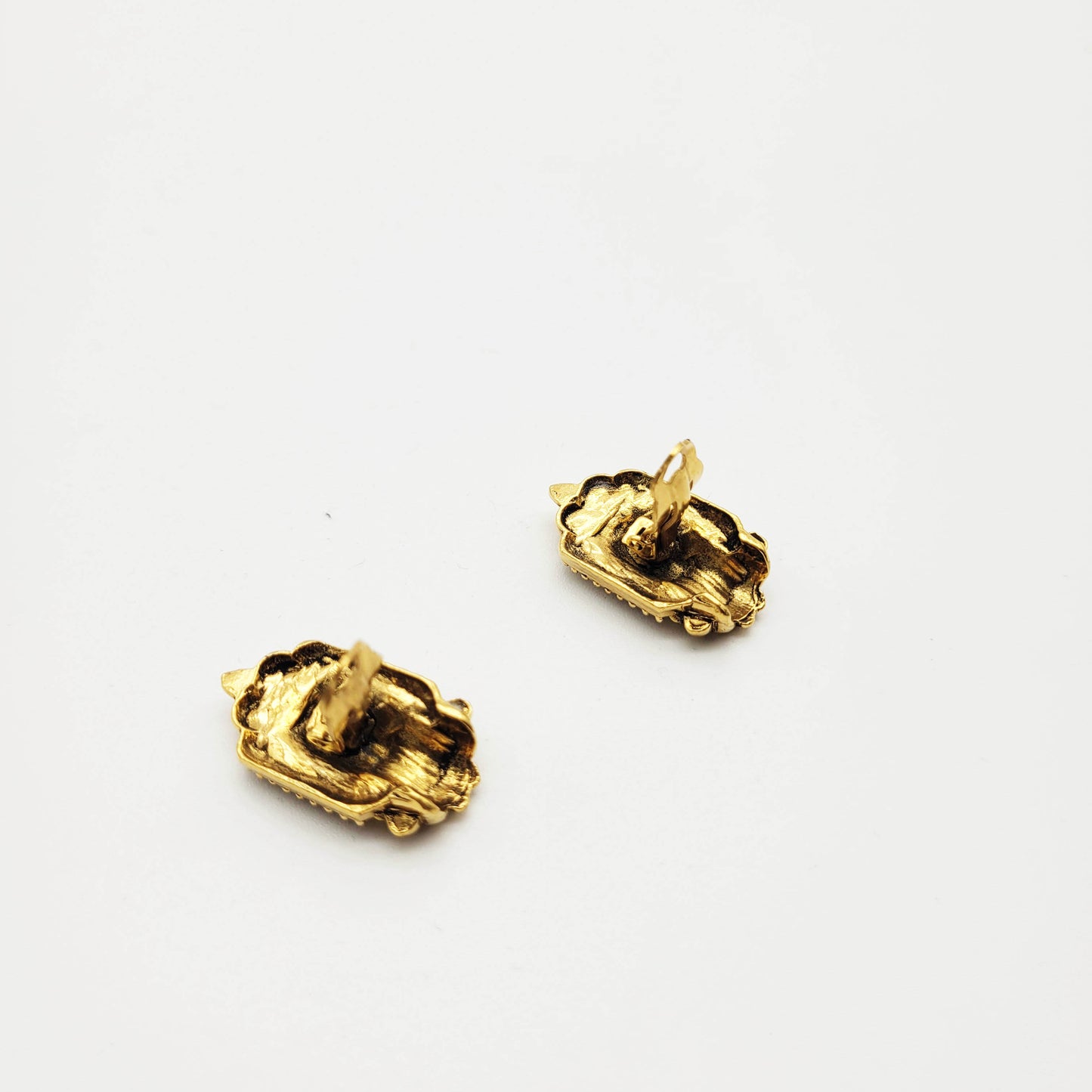 Vintage clip on earrings