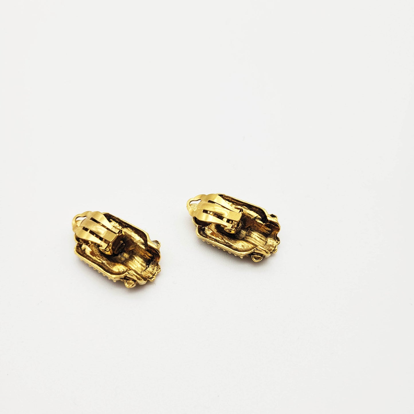 Vintage clip on earrings