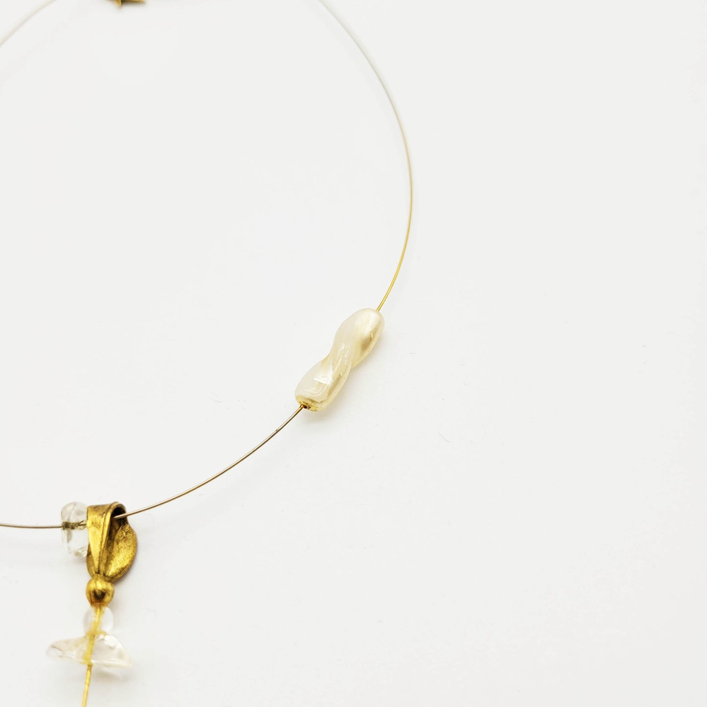 Vintage cross necklace Christian Lacroix