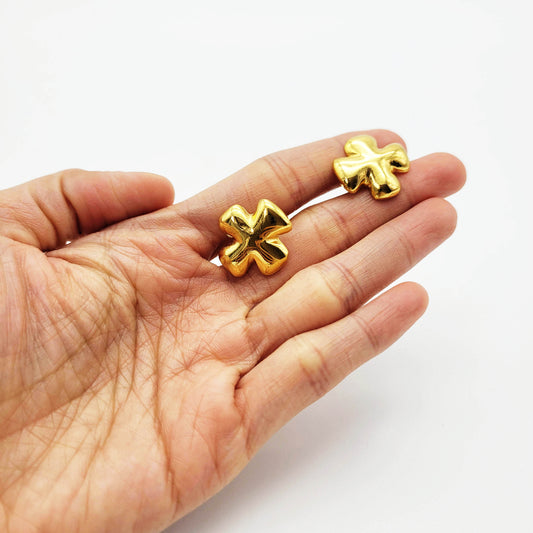 Vintage goldtone cufflinks Christian Lacroix