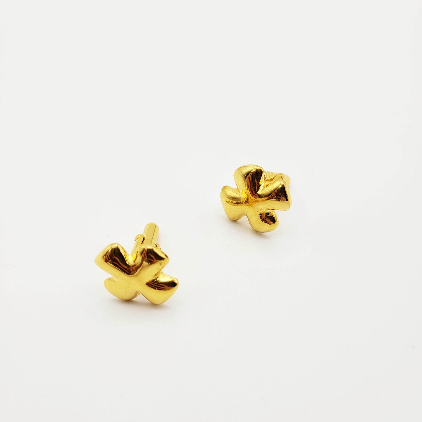 Vintage goldtone cufflinks Christian Lacroix