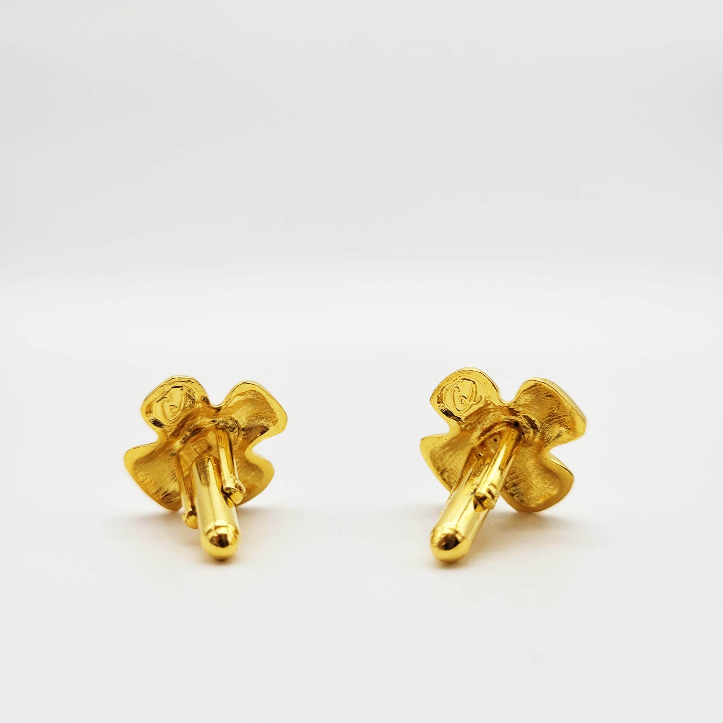 Vintage goldtone cufflinks Christian Lacroix