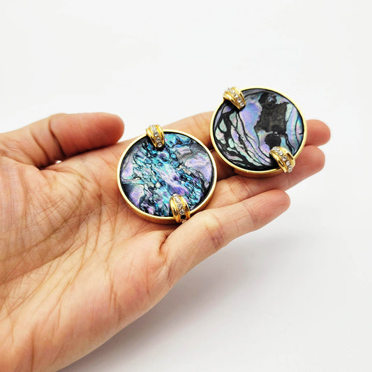 Vintage designer earrings Gianfranco Ferre