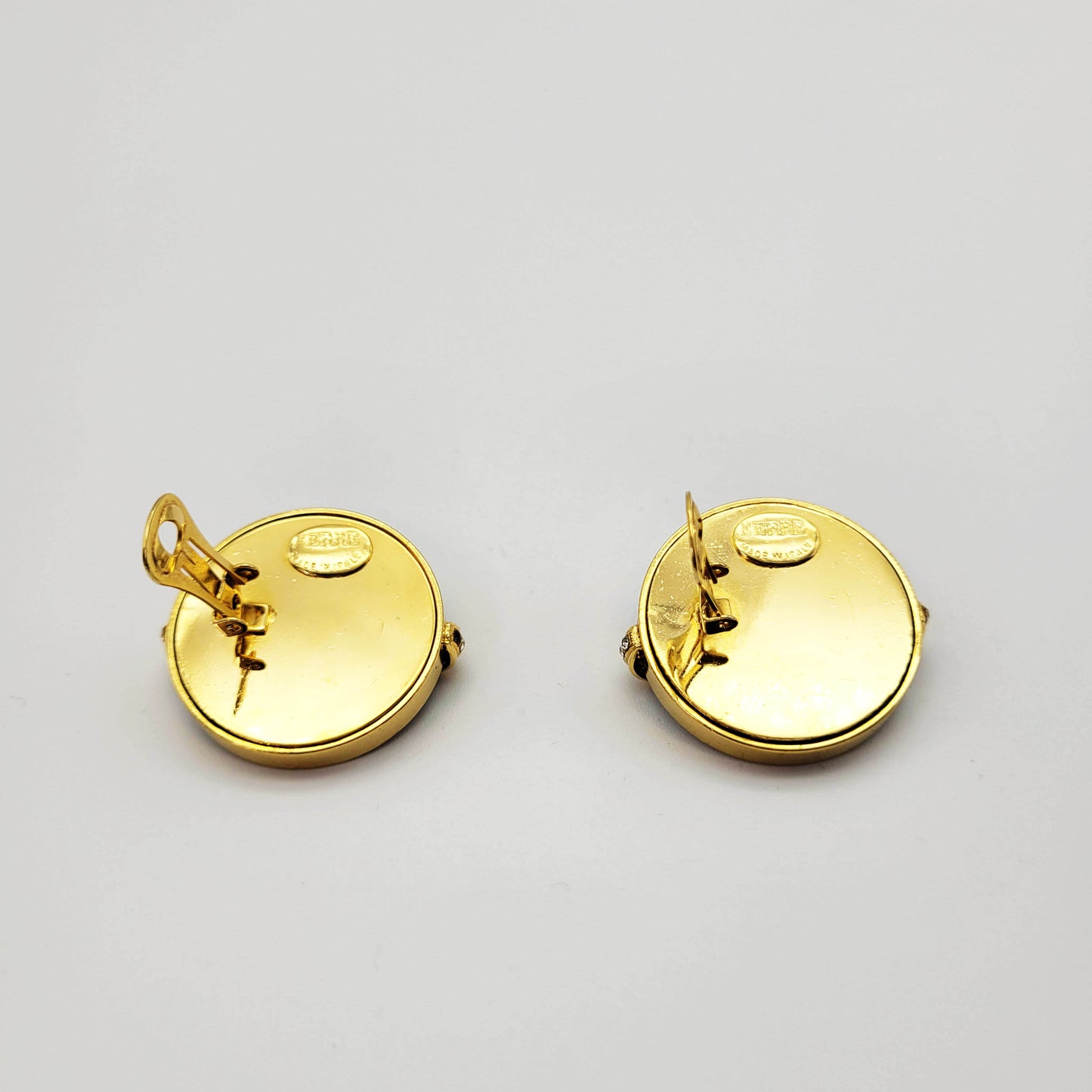 Vintage designer earrings Gianfranco Ferre