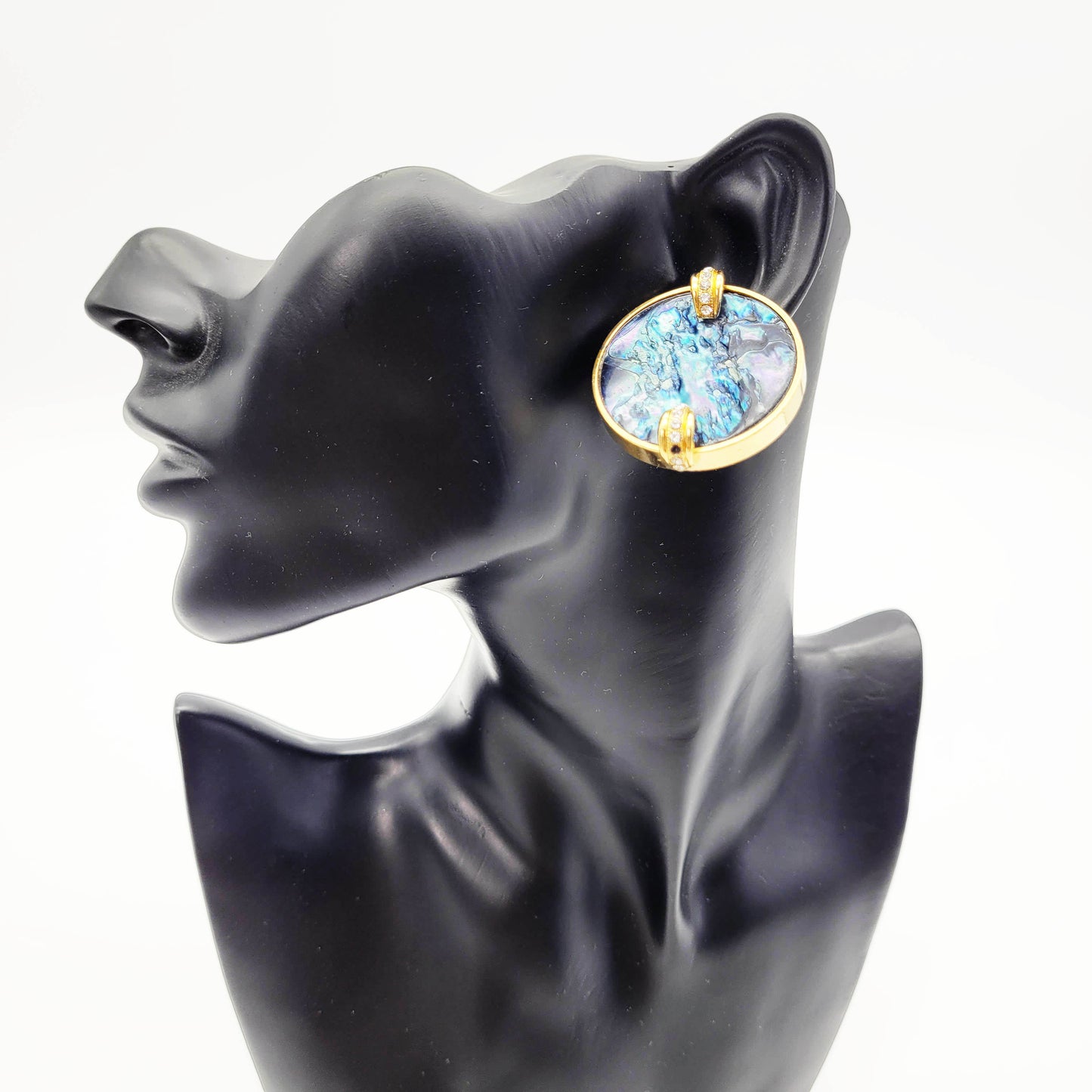 Vintage designer earrings Gianfranco Ferre