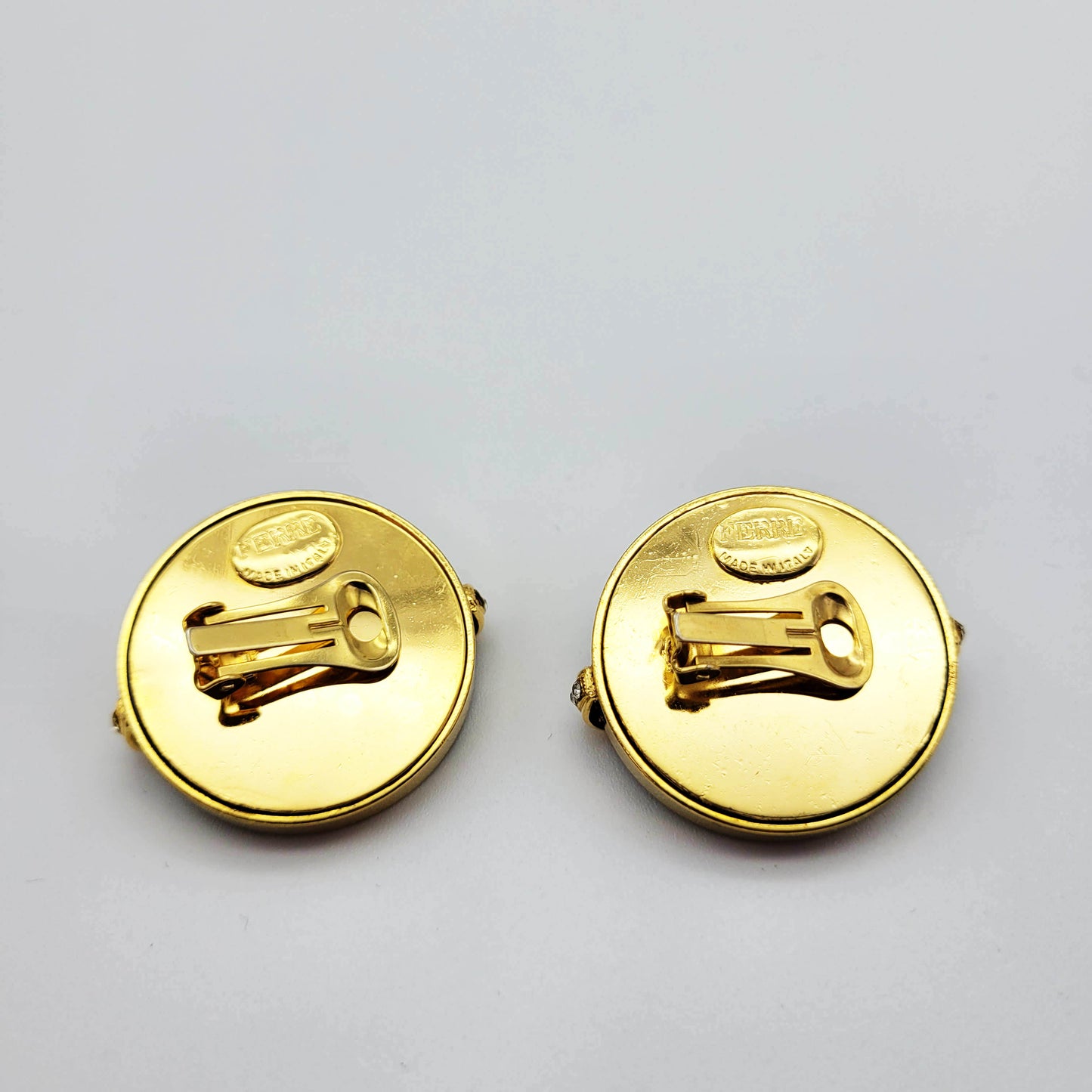 Vintage designer earrings Gianfranco Ferre