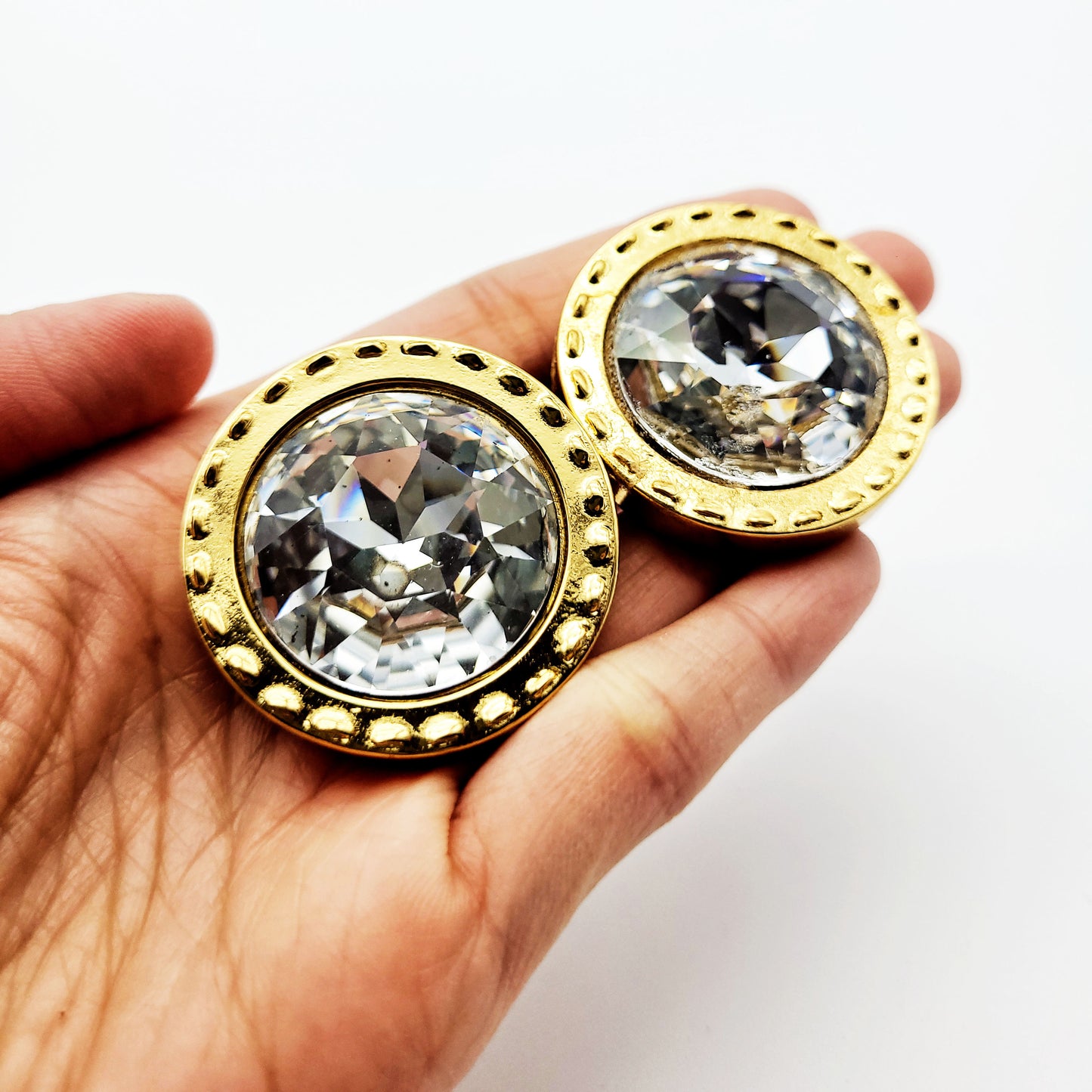 Vintage Guy Laroche clip-on earrings