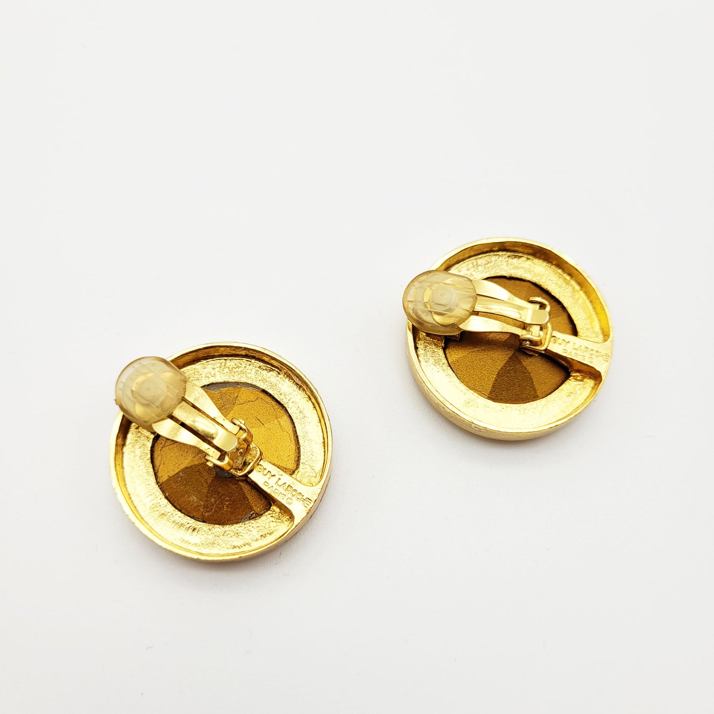 Vintage Guy Laroche clip-on earrings