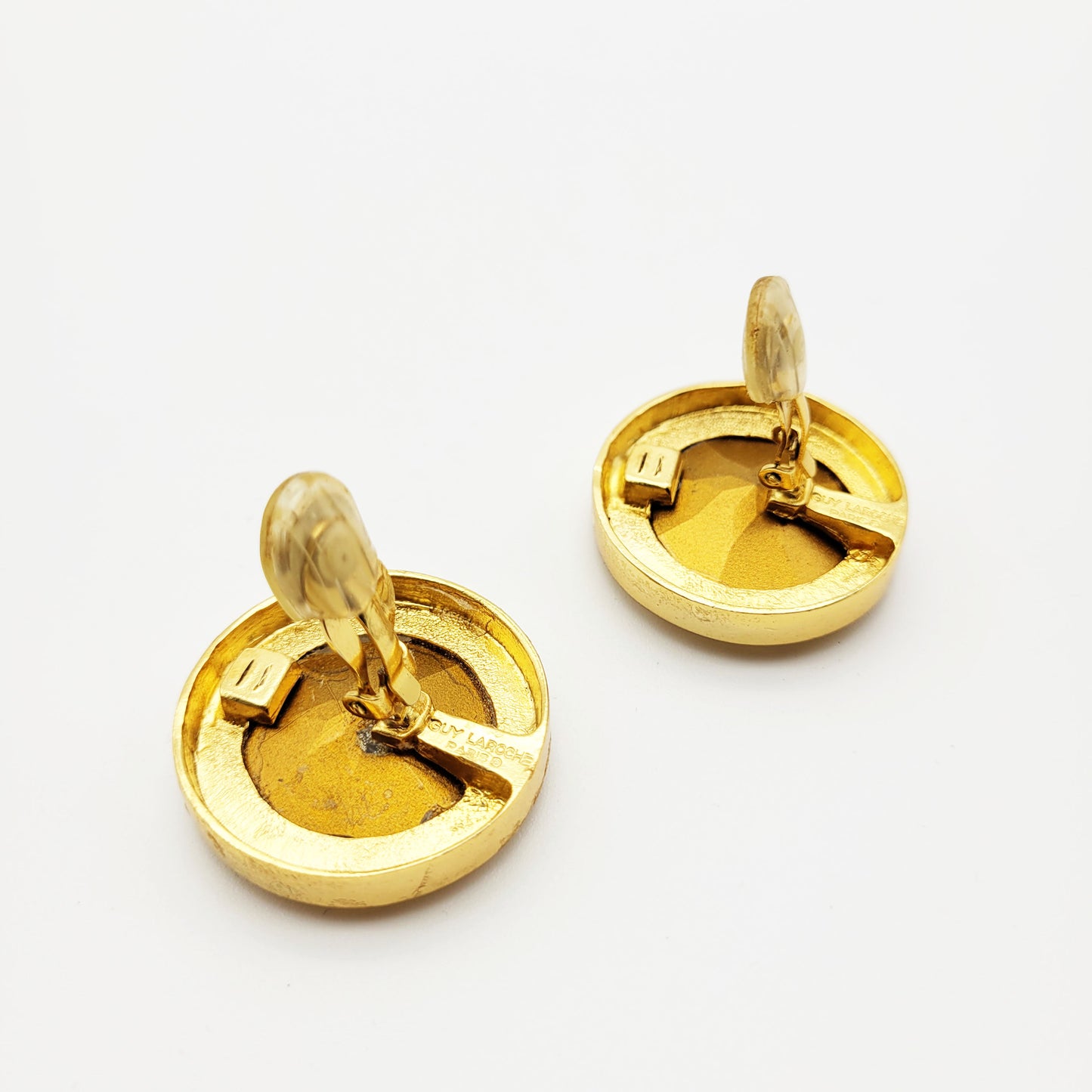 Vintage Guy Laroche clip-on earrings