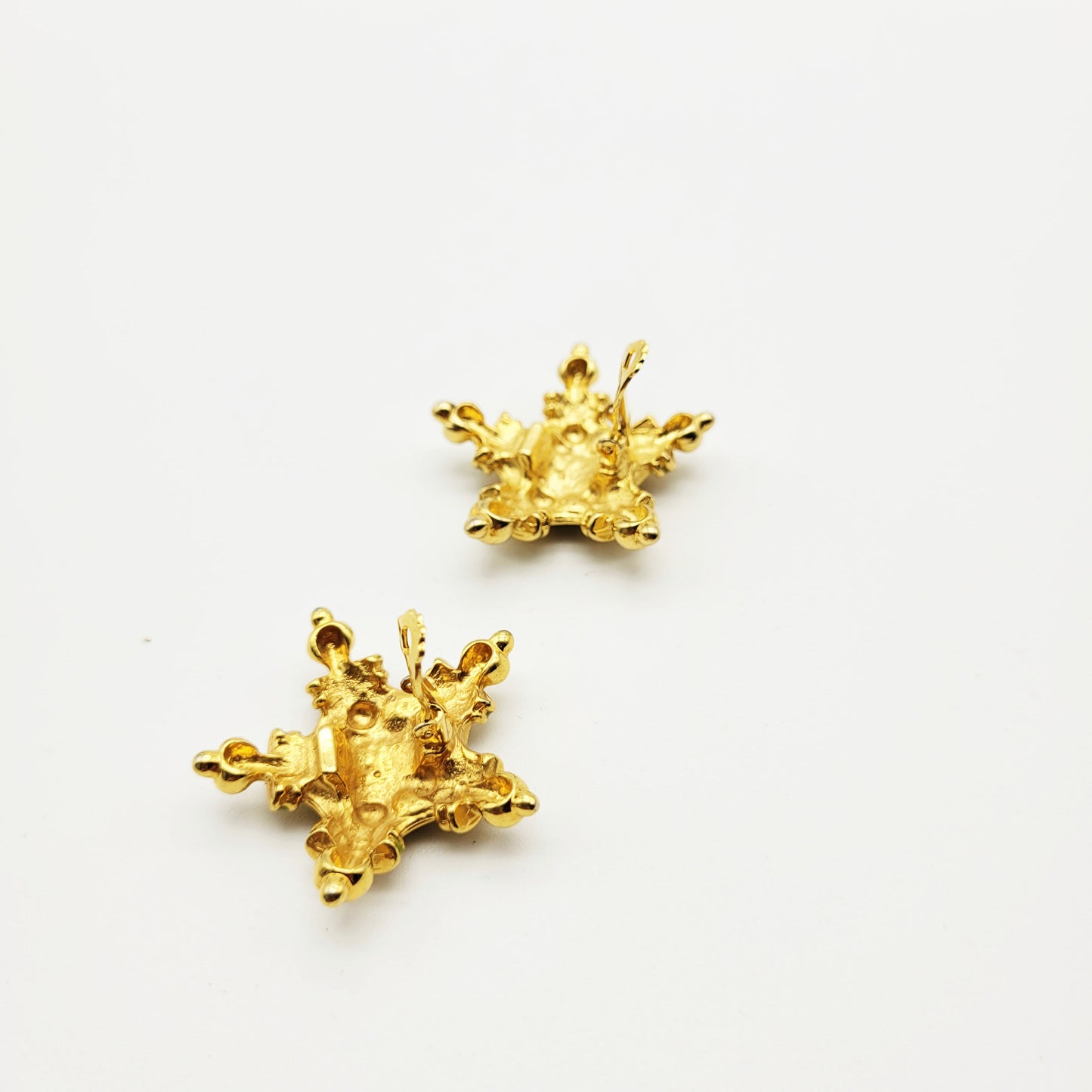 Vintage star earrings