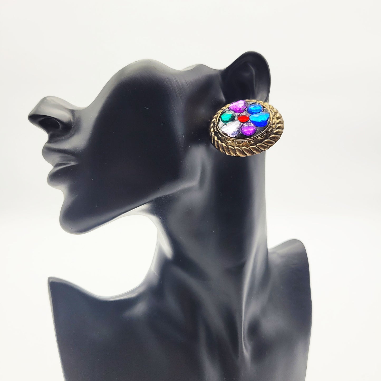 Vintage clip on earrings