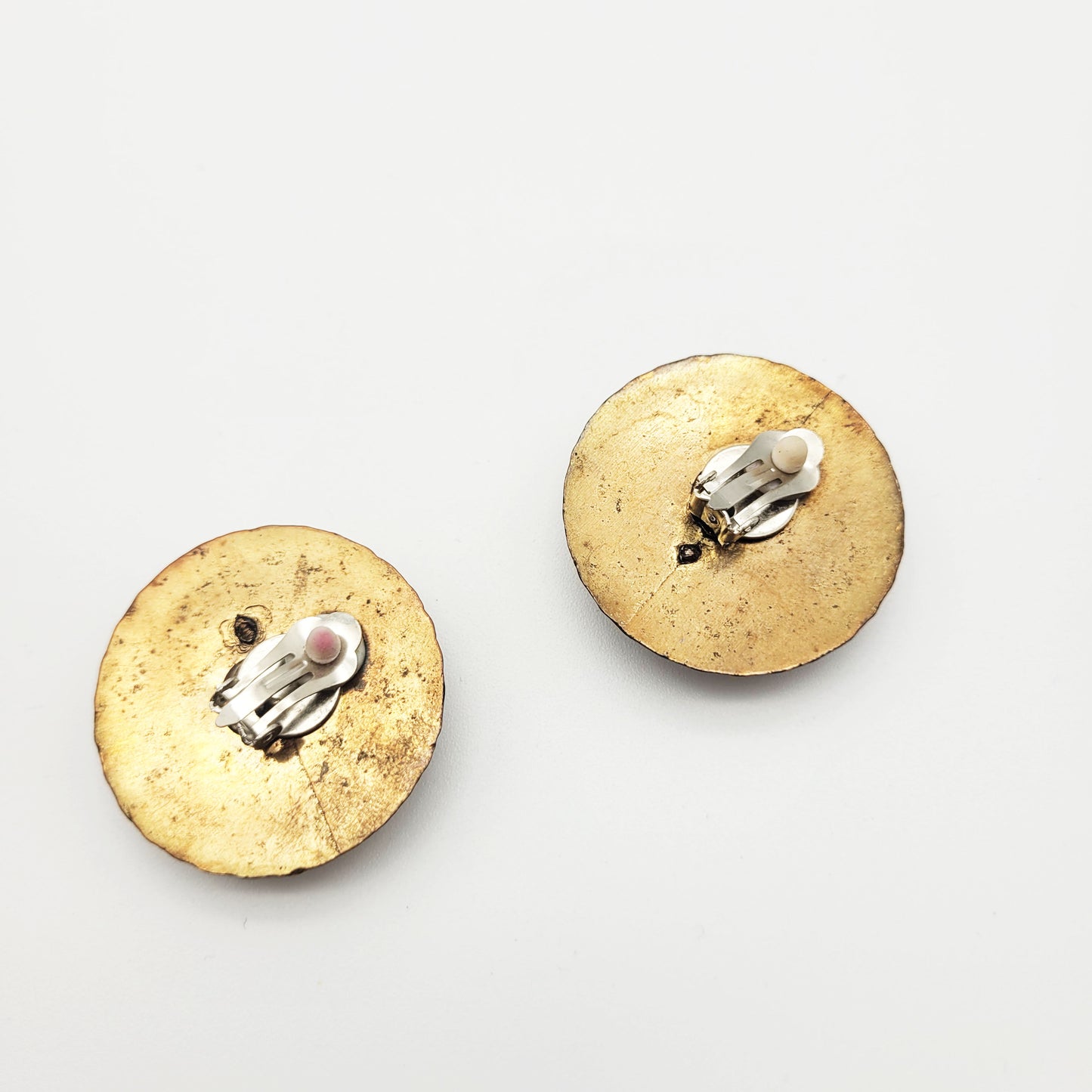 Vintage clip on earrings