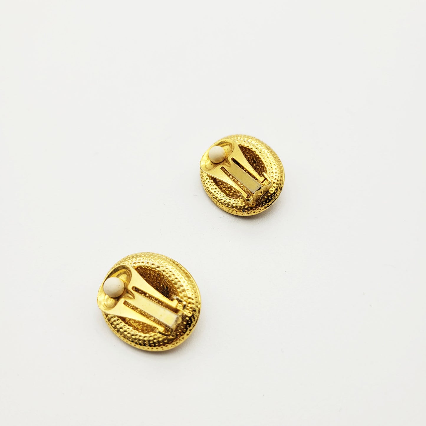 Vintage clip on earrings