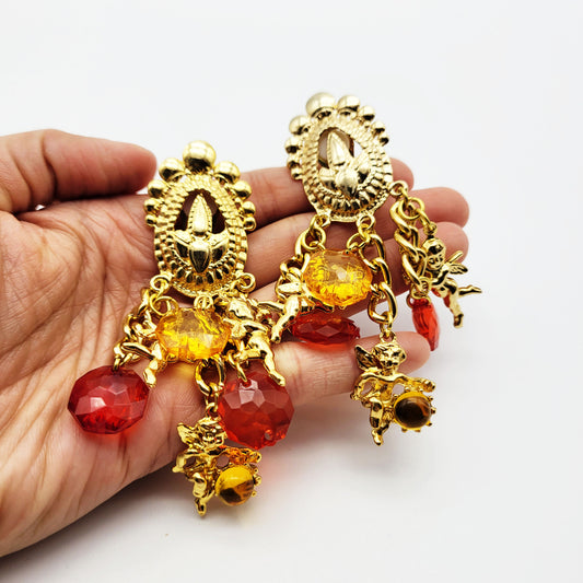 Vintage dangle earrings