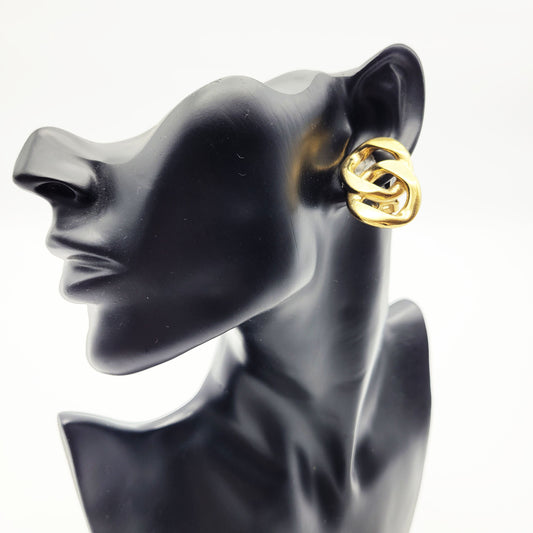 Vintage clip on earrings