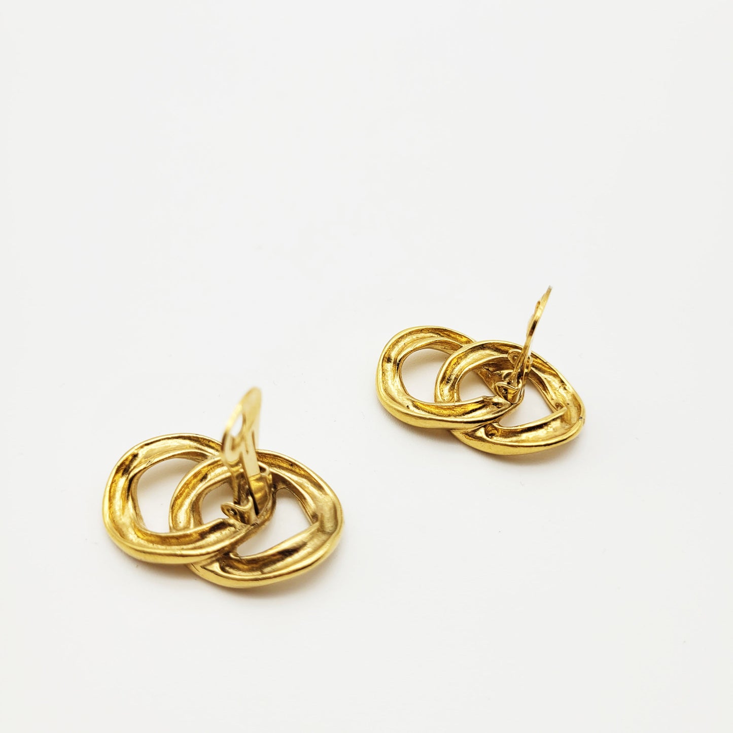 Vintage clip on earrings