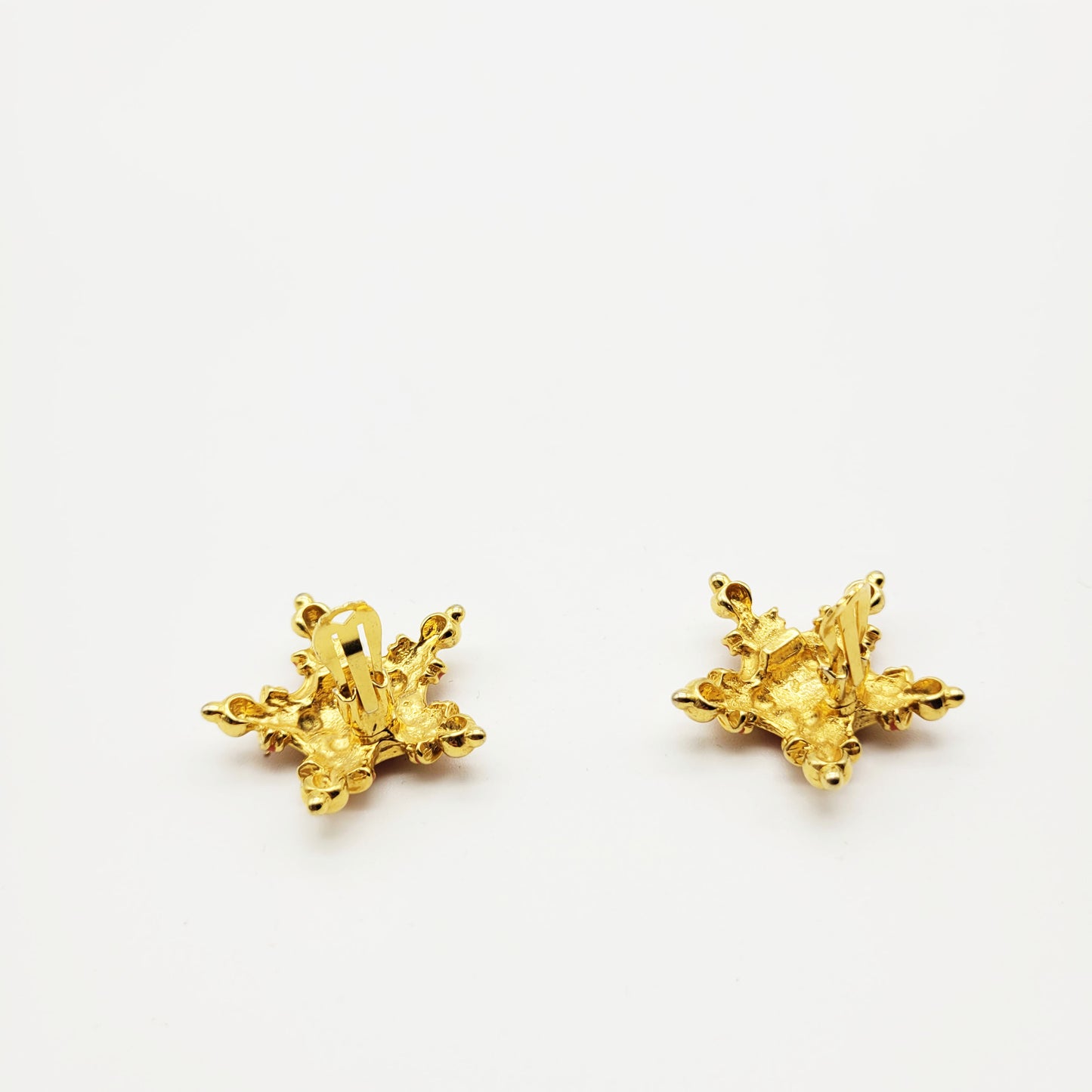 Vintage star earrings