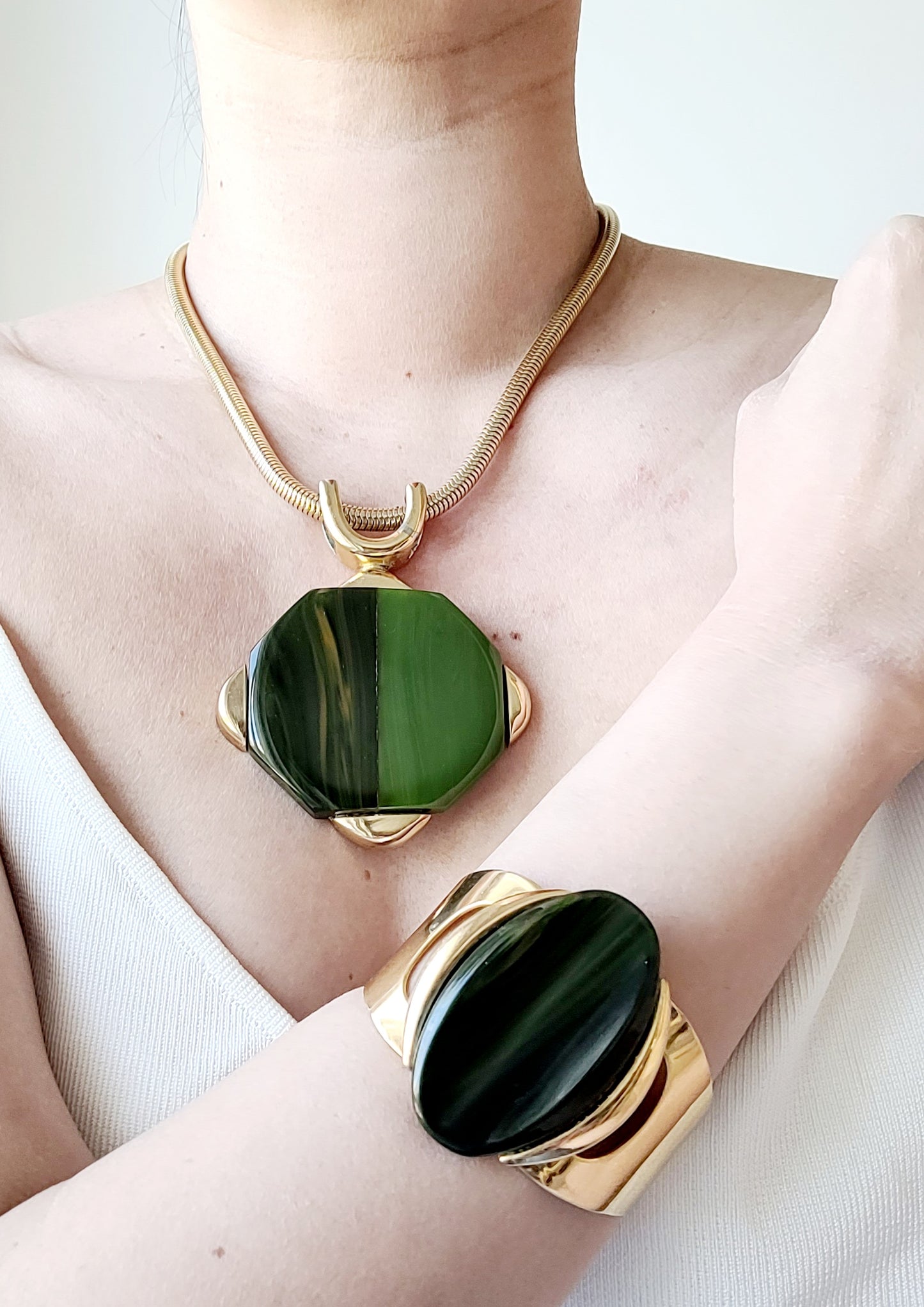 Vintage 70s Christian Dior cuff Bracelet
