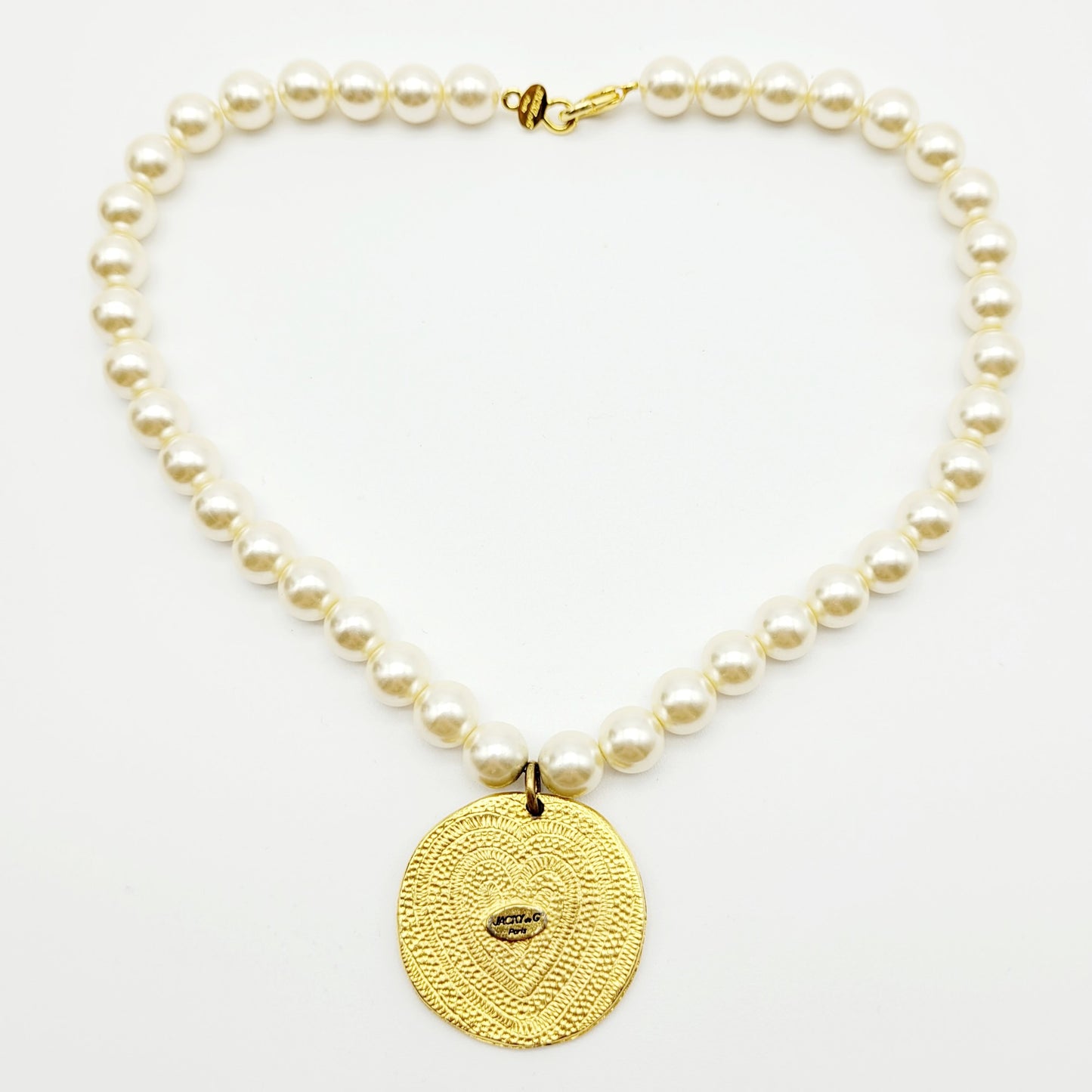 Vintage Jacky De G pearls Necklace