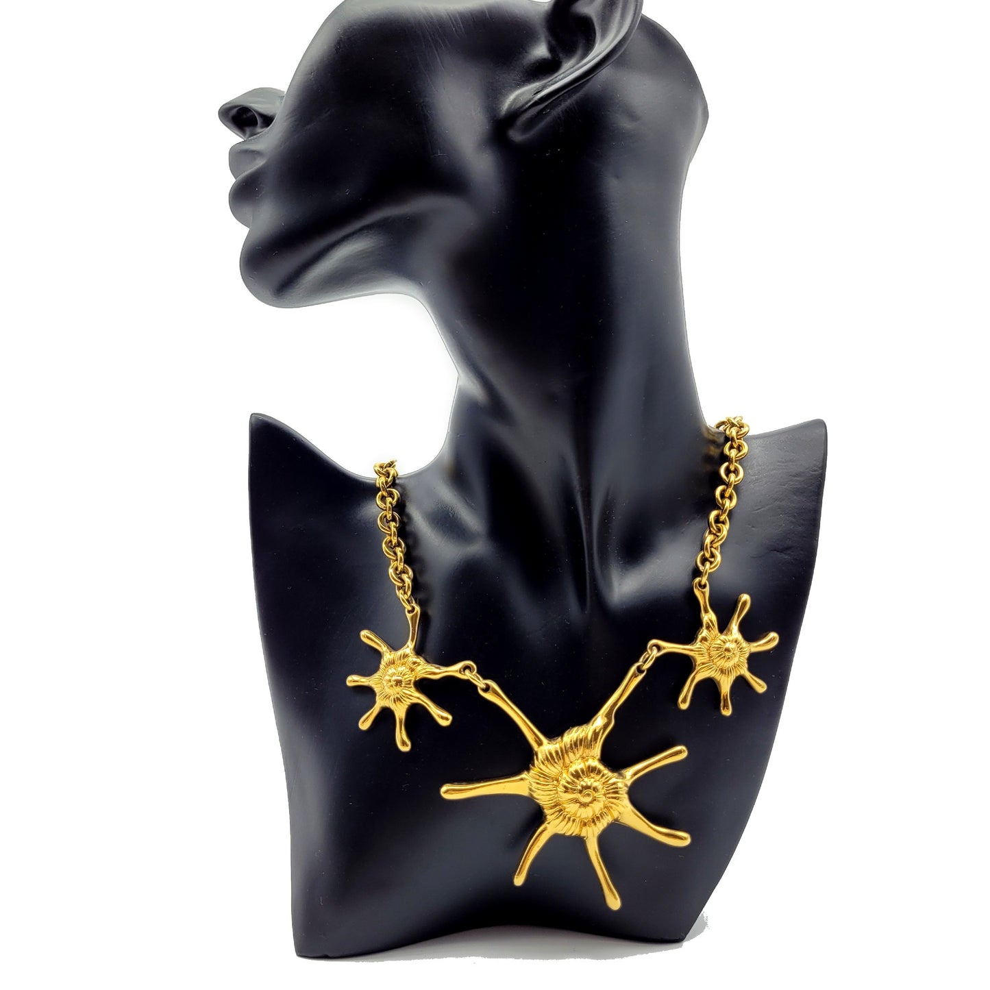 Vintage Guy Laroche Goldtone Necklace