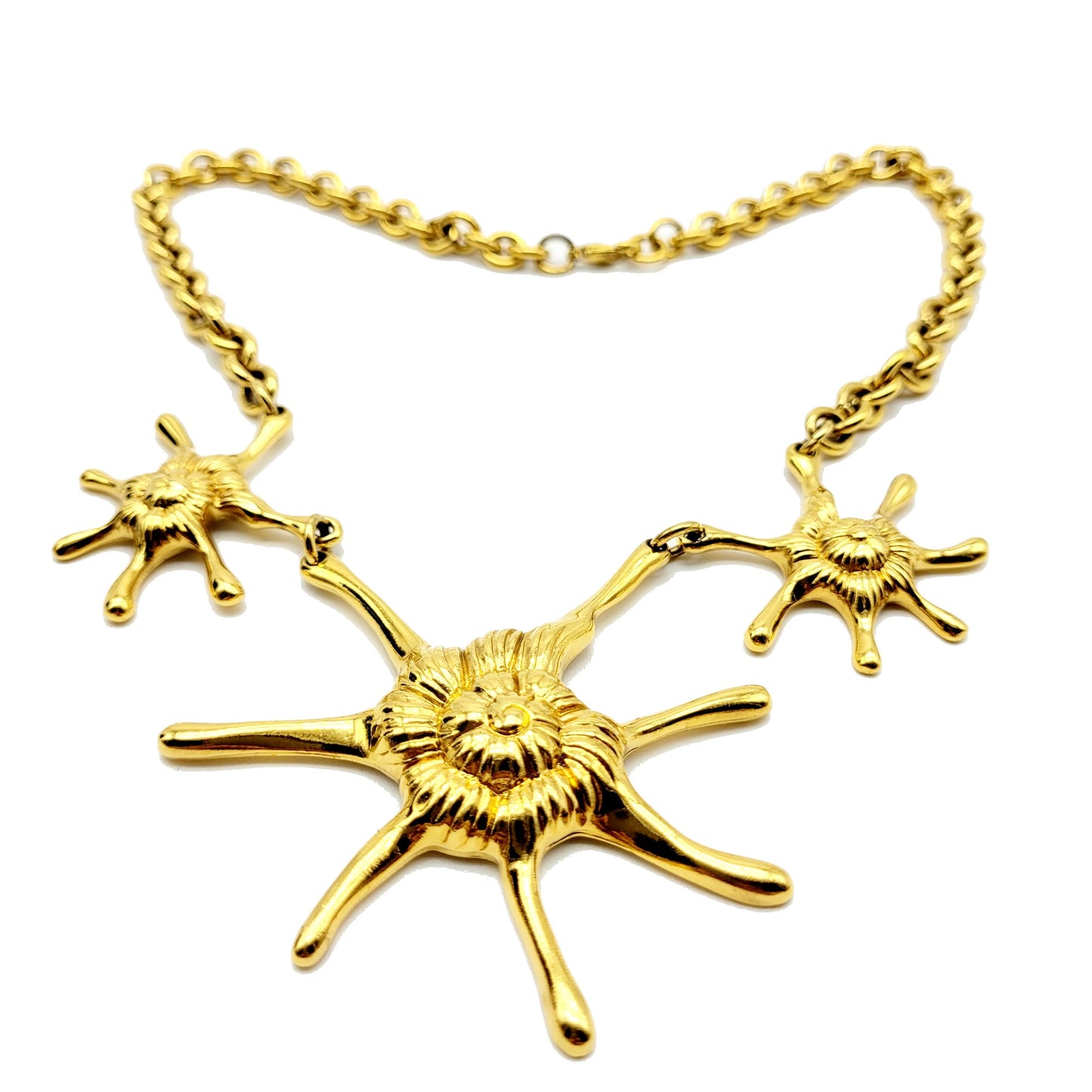 Vintage Guy Laroche Goldtone Necklace