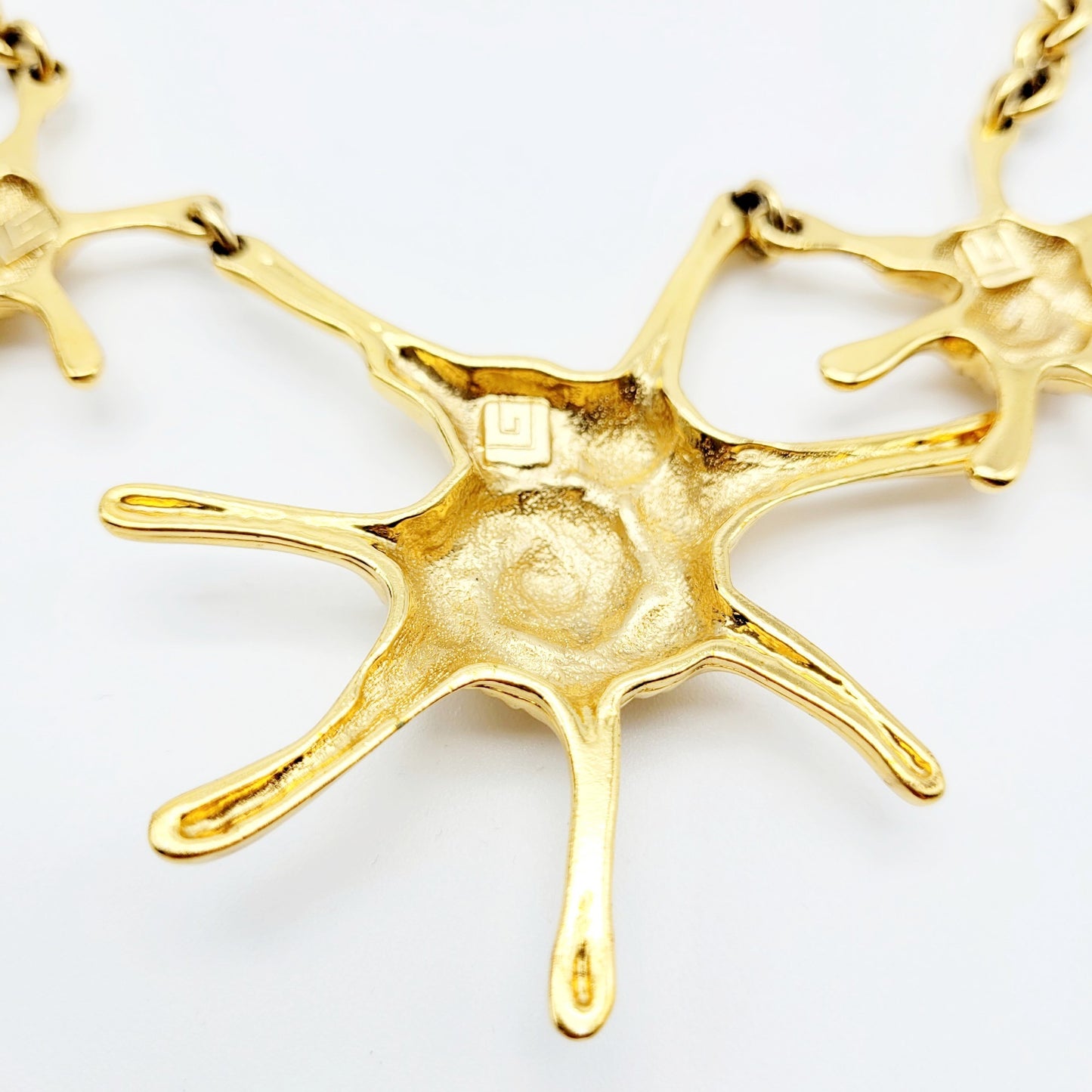 Vintage Guy Laroche Goldtone Necklace