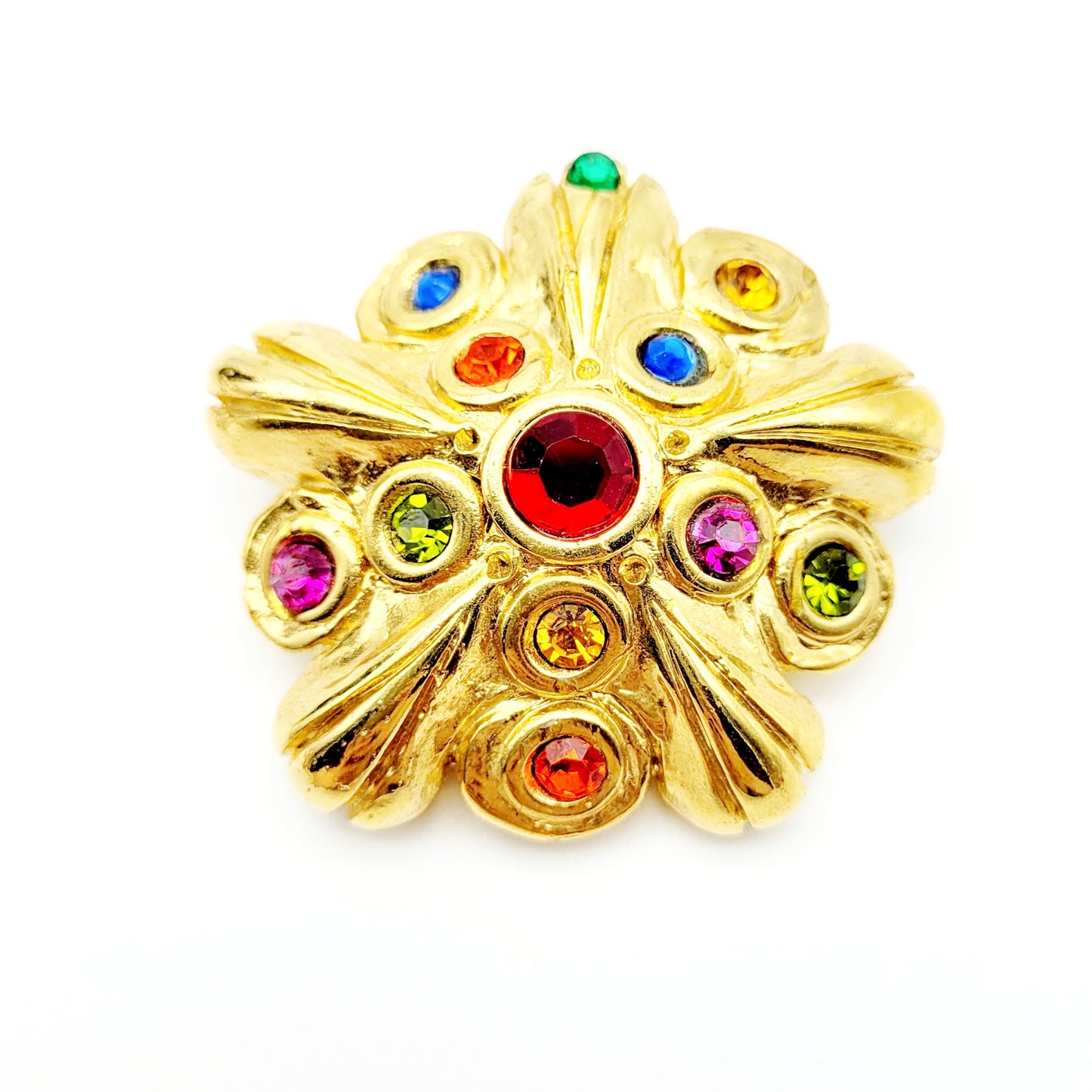 Broche fleur vintage Jacky De G