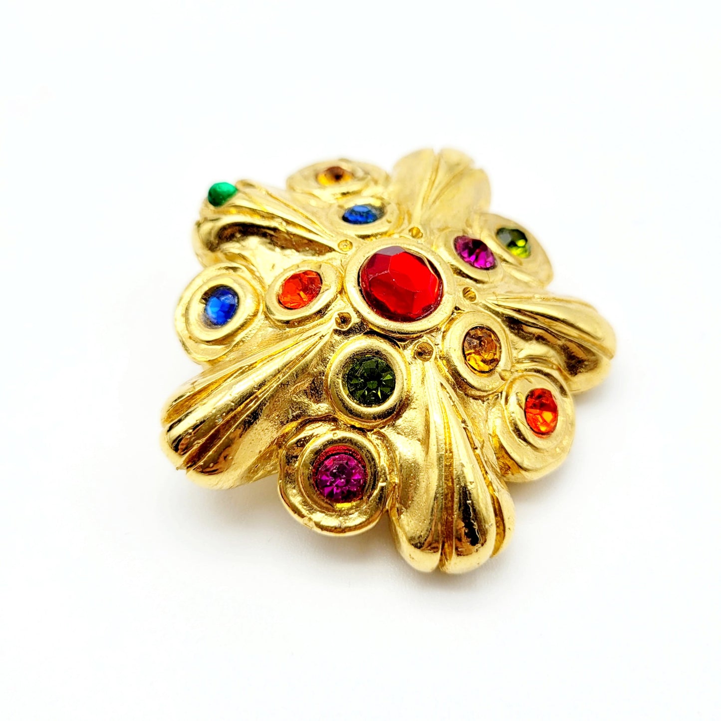 Broche fleur vintage Jacky De G
