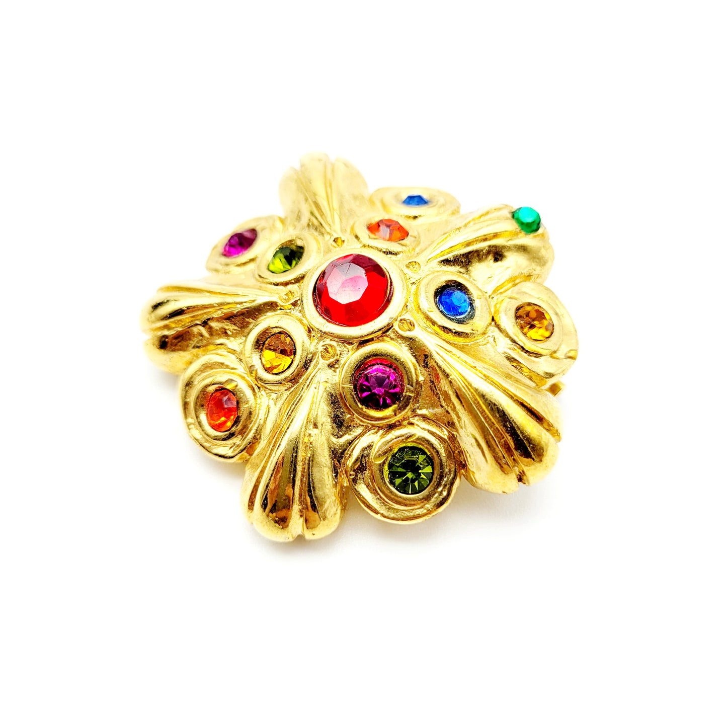 Broche fleur vintage Jacky De G