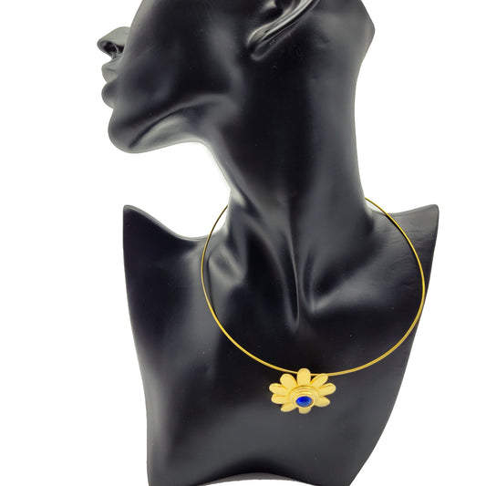 Vintage Edouard Rambaud flower Necklace