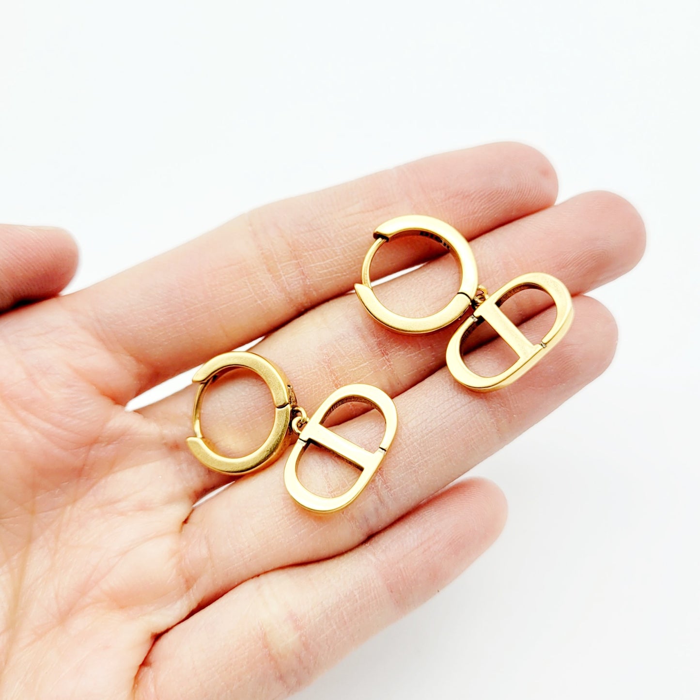 Vintage Christian Dior Goldtone Jewelry Set