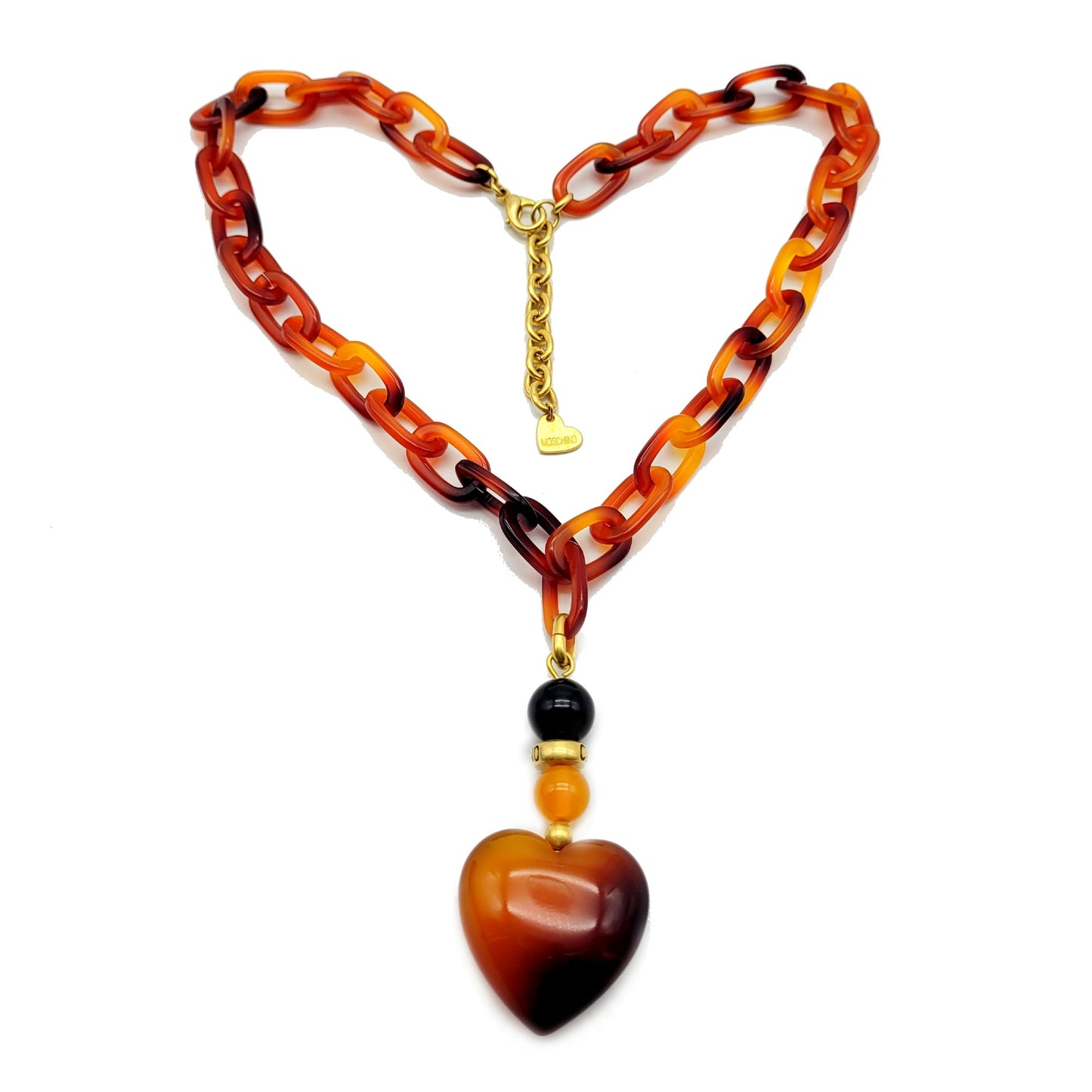 Vintage Moschino heart Necklace